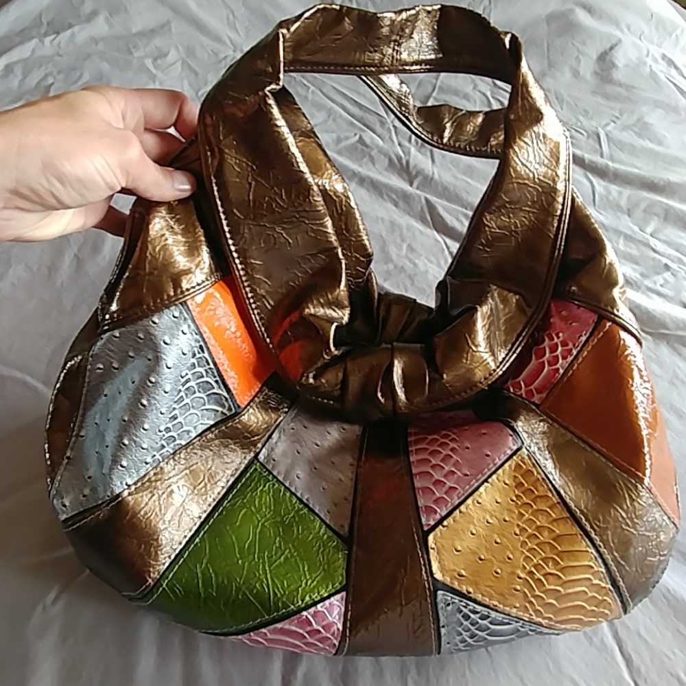 Multicolored purse